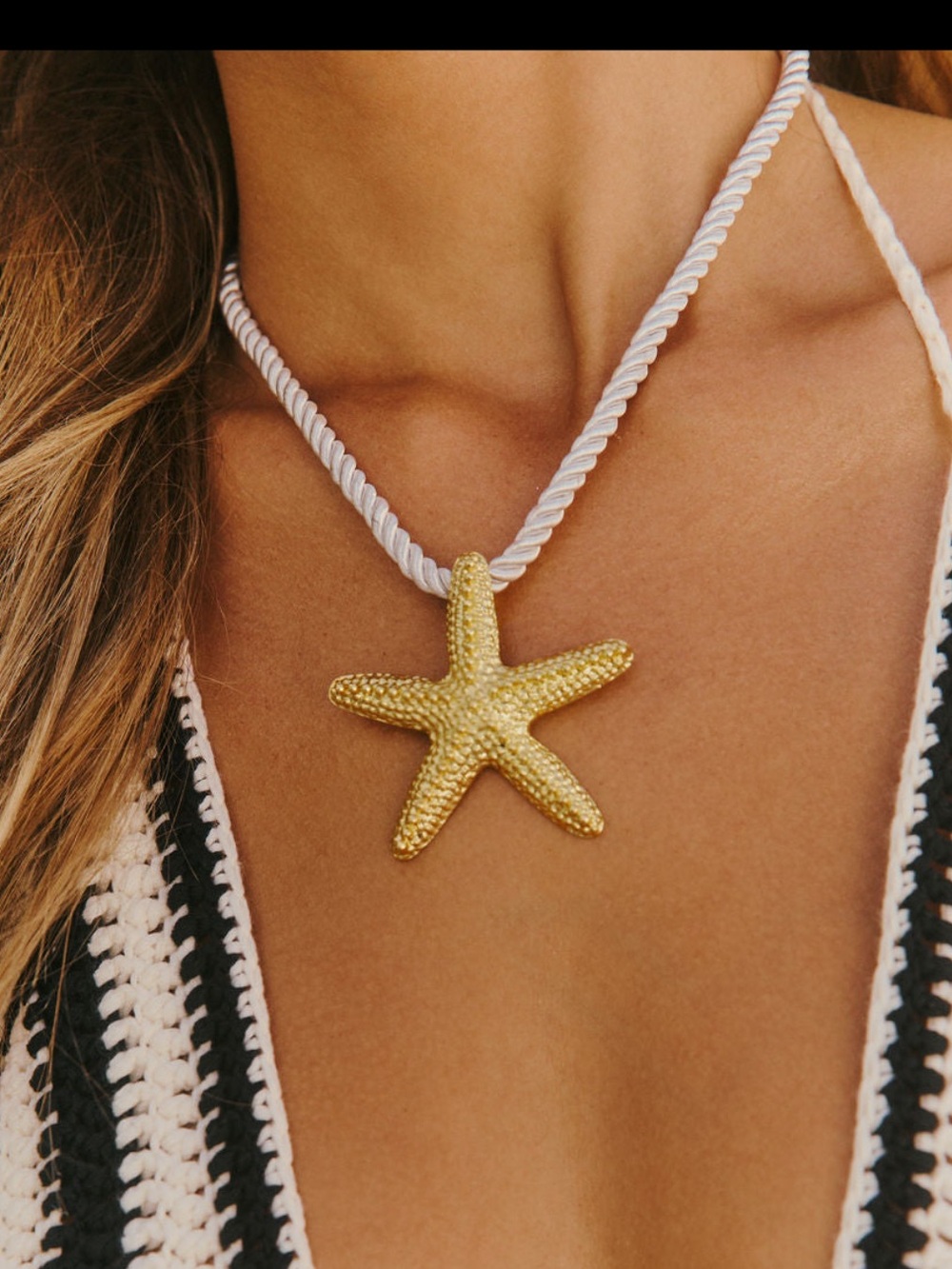 Seaside Dream Starfish Twist Rope
Necklace